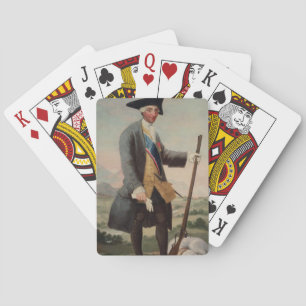 König Charles III (1716-88) als Jäger, 1786/88 Spielkarten