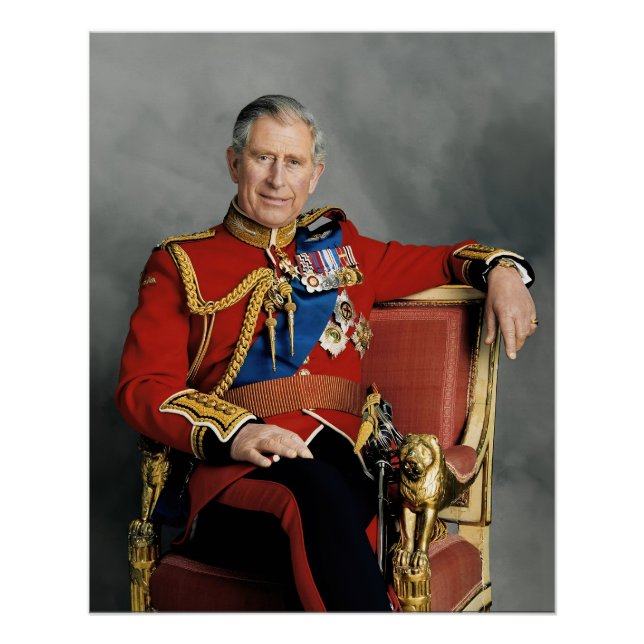 König Charles III Poster (Vorderseite)
