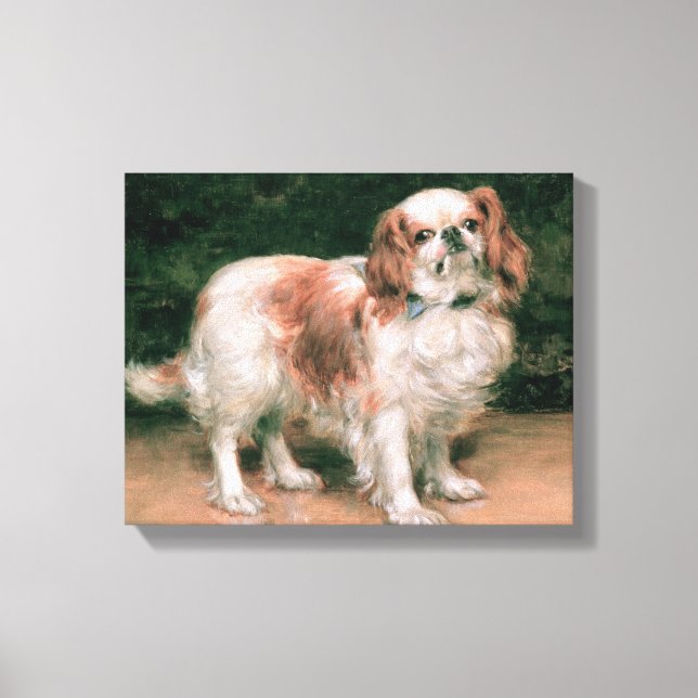 König Charles Spaniel, 1907 Leinwanddruck (Vorderseite)