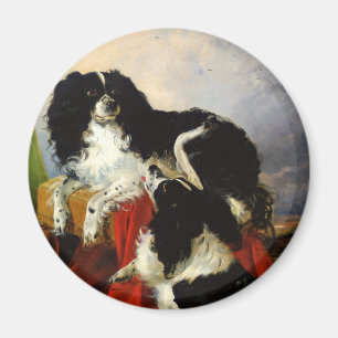 König Charles Spaniels - Hundekunst - Richard Magnet
