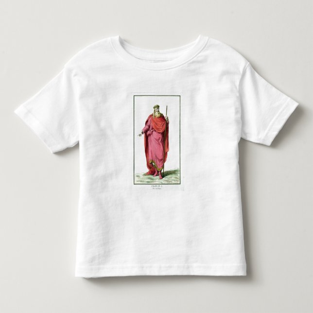 König Clovis-I (481-511) der Salian Fränke von Kleinkind T-shirt (Vorderseite)