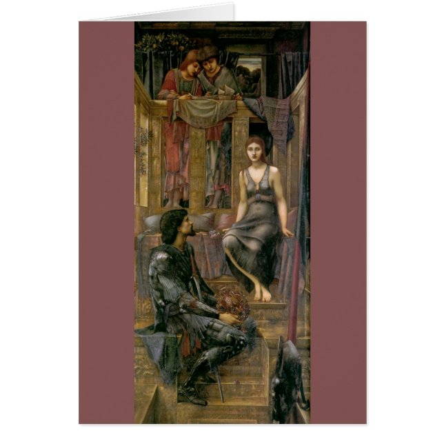 "König Cophetua und das Bettler-Mädchen", durch (Vorne)