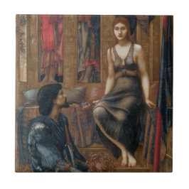 König Cophetua und die Beggar-Jungfrau (von Burne- Fliese
