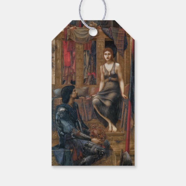 König Cophetua und die Beggar-Jungfrau (von Burne- Geschenkanhänger (Vorderseite)