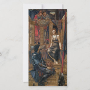König Cophetua und die Beggar-Jungfrau (von Burne- Karte