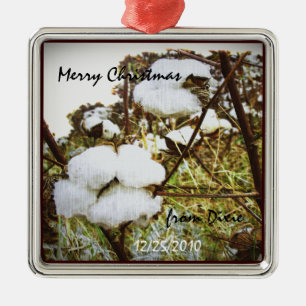 König Cotton Silbernes Ornament