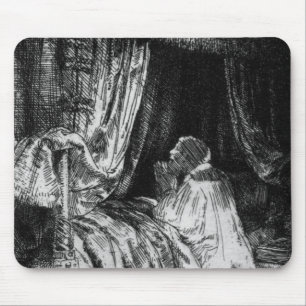 König David an Gebet, 1652 Mousepad