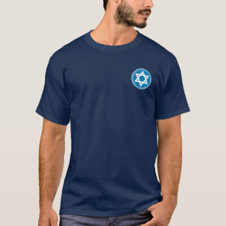 König David Blue u. Weiß-Siegel-Shirt T-Shirt