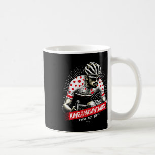 König der Berge Polka-Punkt-Trikot Radfahren Cli Kaffeetasse