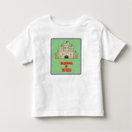 König der Burg Kleinkind T-shirt