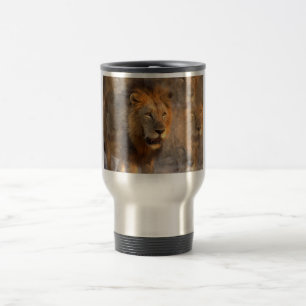 König der Dschungel-Reise-Tasse Reisebecher