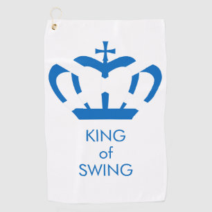 König der Flagge des Schwingen- von Golfhandtuch