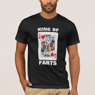 KÖNIG DER FURZEN, DIE KARTENPARODY SPIELEN T-Shirt