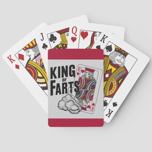 König der Furzen Spielkarten (Rückseite)