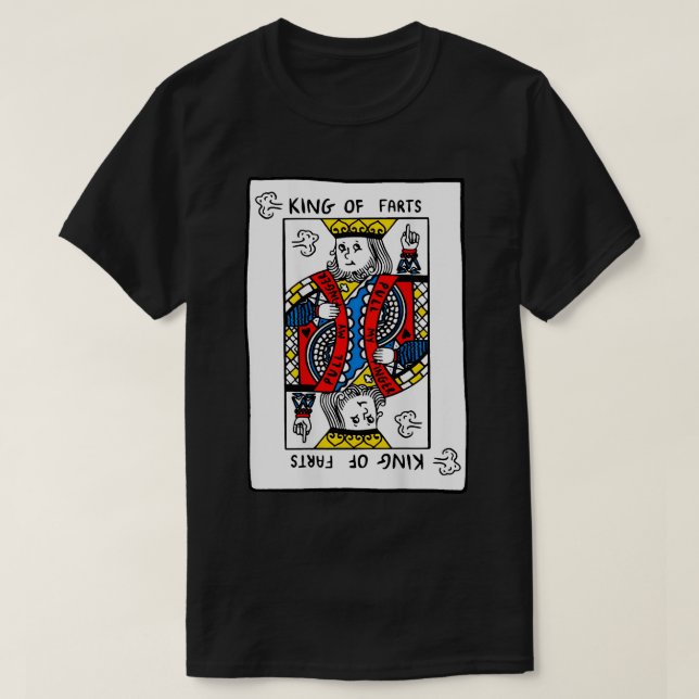 König der Furzen T-Shirt (Design vorne)