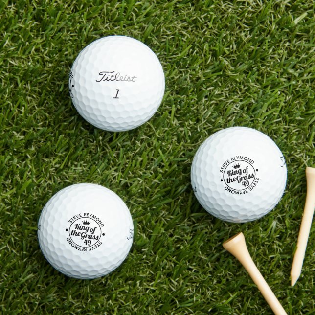 König der Grasgolfer Golfball (Insitu Gras)