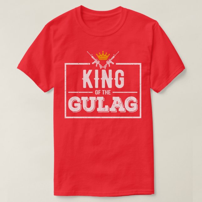König der Gulag T-Shirt (Design vorne)