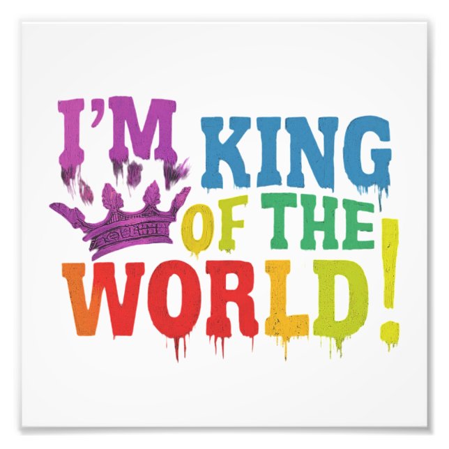 König der Herzen Fotodruck (Vorne)