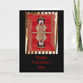 König der Herzen, glücklicher Valentinstag Feiertagskarte