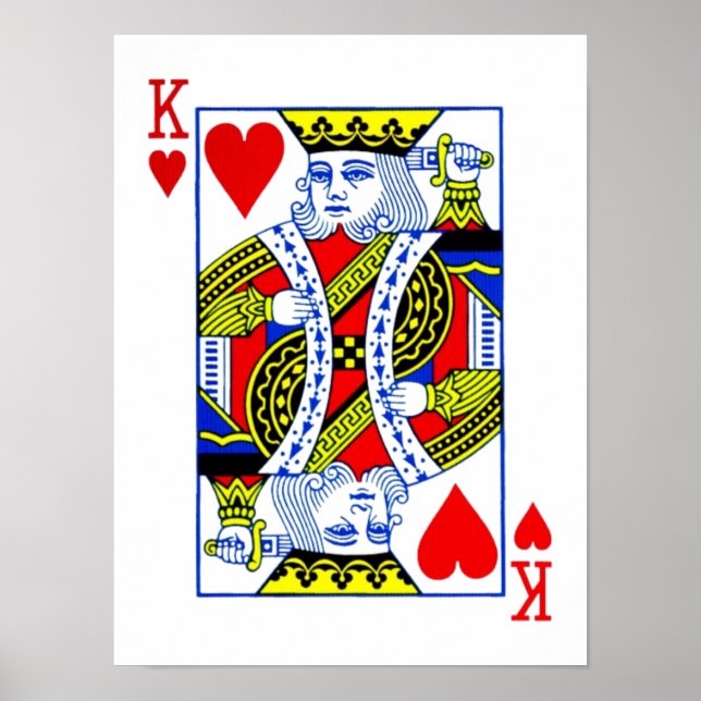 König der Herzen Poster (Vorne)