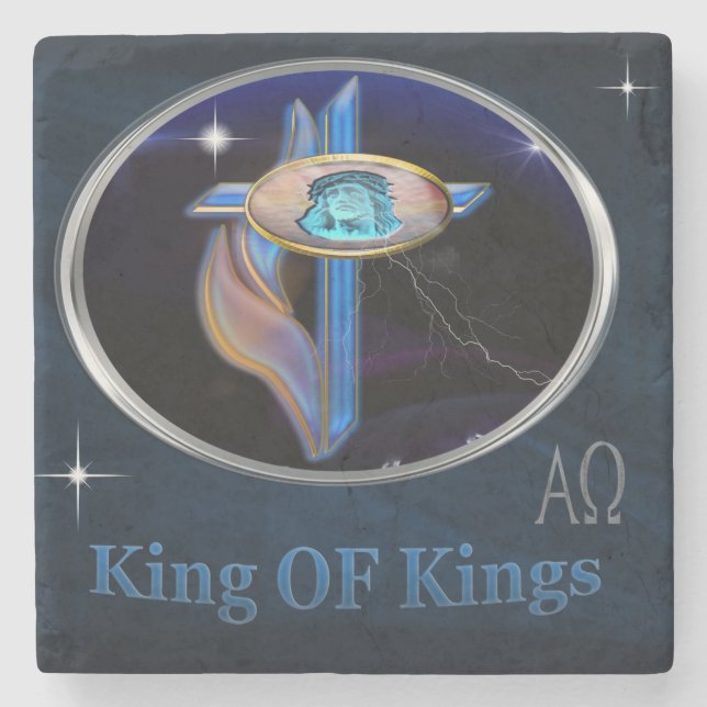 König der Könige Steinuntersetzer (Vorderseite)