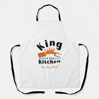 König der Küche Geschenk für Männer, Väter Schürze