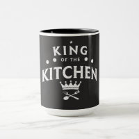 König der Küchenkrone – Lustiger Foodie Schwarz