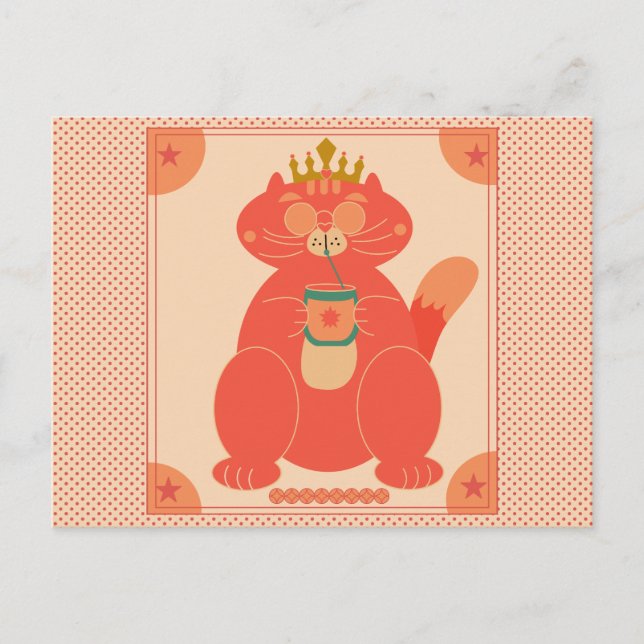 König der Kühle Postkarte (Vorderseite)