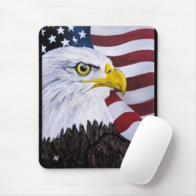 König der Lüfte Gemälde von Alfred Fox Mousepad (Mit Mouse)