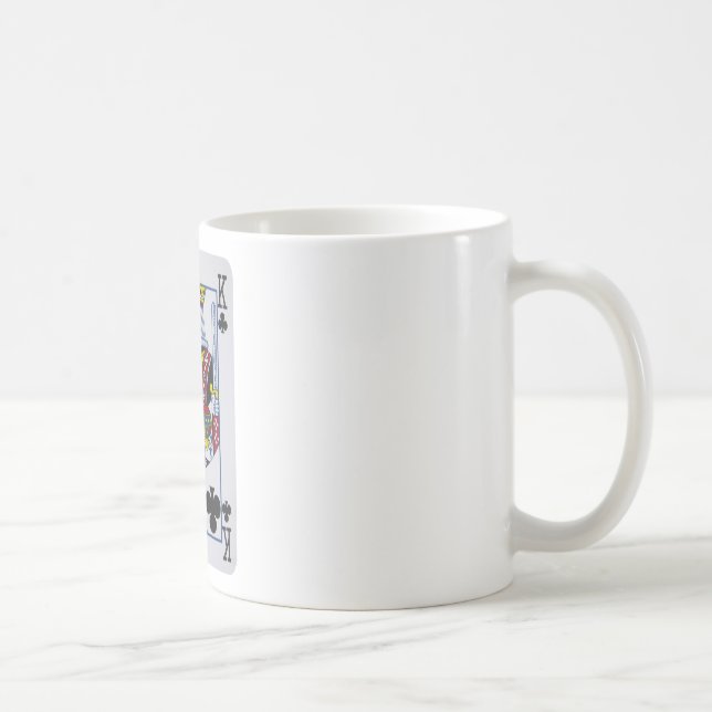 König der Nischen (Clubs) Kaffeetasse (Rechts)