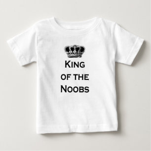 König der noobs baby t-shirt