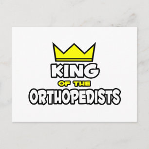 König der Orthopädie Postkarte