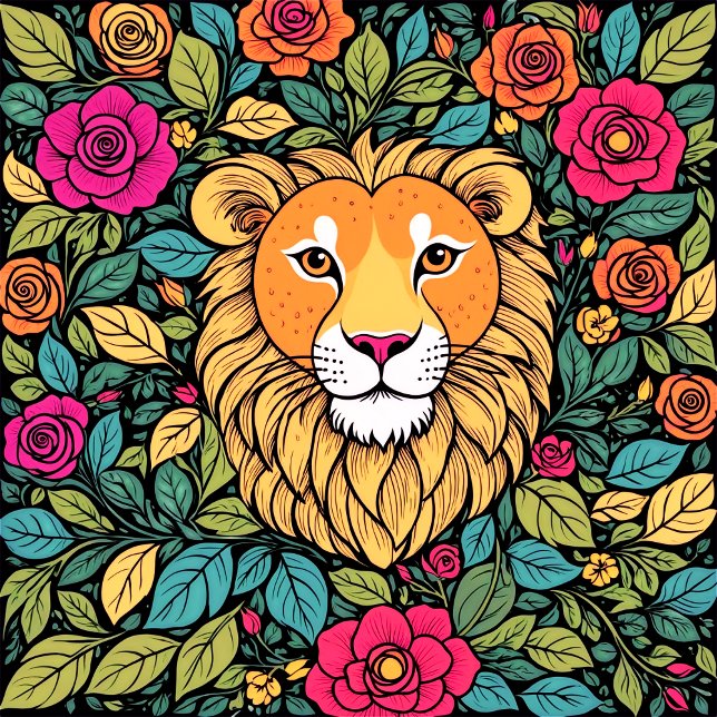 König der Savanne: Majestät der Löwen Kleinkind T-shirt (Lion - King of the Jungle)