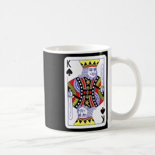 König der Spaden Halloween-Kostüme Cas spielen Kaffeetasse