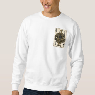 König der Spaden — Regal Black & Gold Sweatshirt