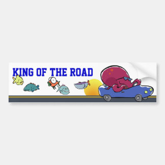 König der Straße (kundengerecht!) Autoaufkleber