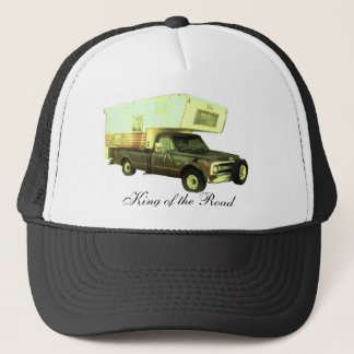 König der Straße - Vintager LKW-Lagerbewohner Truckerkappe