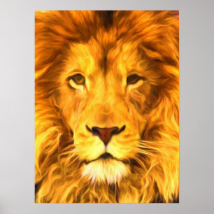 König der Tiere Poster