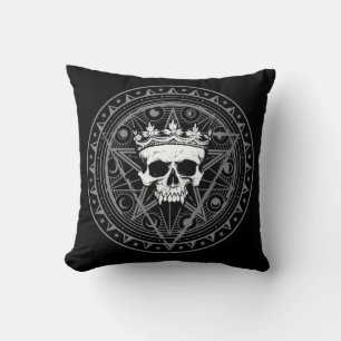 König der Toten: Dark Royal Vampire Sigil Kissen