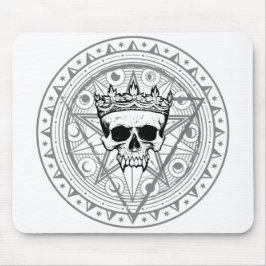 König der Toten: Dark Royal Vampire Sigil White Mousepad