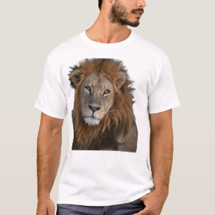 KÖNIG DER WILD Bold Lion Graphic T - Shirt