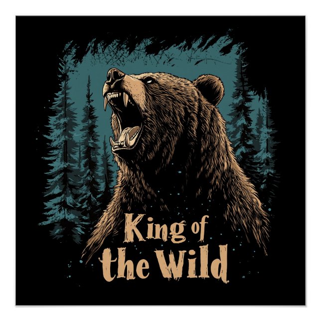 König der Wilden Poster (Vorderseite)