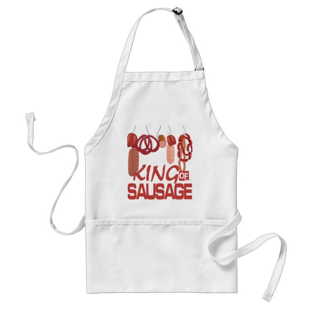 König der Wurst-Schürze Schürze (Vorne)