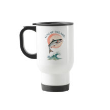 König des Angelschnur-Custom-Reisebecher