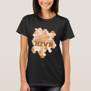 König Des Bienenstocks Waben Imker Imkerei T-Shirt