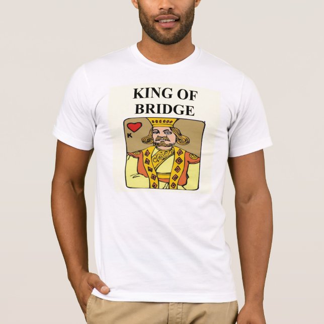 König des Brückenduplikat-Spielspielers T-Shirt (Vorderseite)