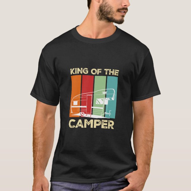 König des Campers T-Shirt (Vorderseite)