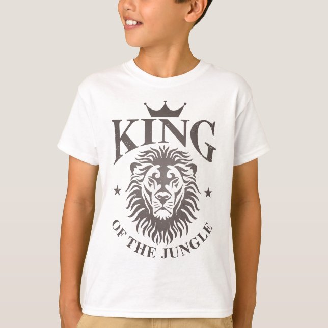 König des Dschungel-T - Shirt (Vorderseite)