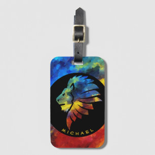 König des Dschungellililionenbodens Gepäckanhänger