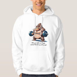 König des Dschungels am Gym Hoodie